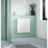 Picture of Neutral Sloane Double Panel Horizontal Double Panel Radiator 600 x 586