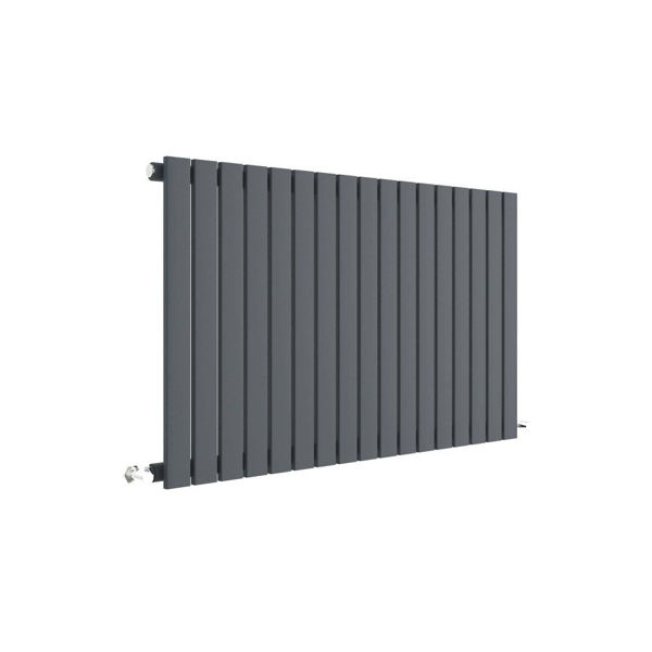 Picture of Neutral Sloane Single Panel Horizontal Single Panel Radiator 600 x 992
