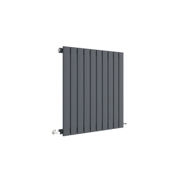 Picture of Neutral Sloane Single Panel Horizontal Single Panel Radiator 600 x 586