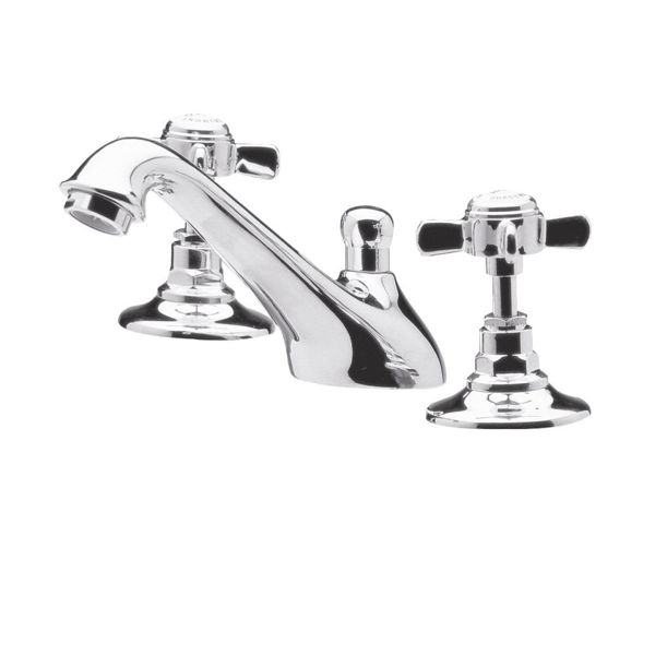 Picture of Neutral Beaumont 3 Tap Hole Basin Mixer