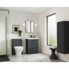 Picture of Neutral Deco 500mm Floor Standing 2 Door Vanity & Basin