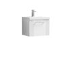 Picture of Neutral Deco 500mm Wall Hung Single Drawer Vanity & Basin